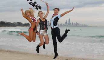 thumb Armor All Gold Coast 600 grid girls Kaitlin Hawkins, Hannah Lindgren and Elle Polson launch the new outfits