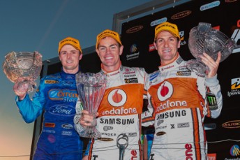 thumb FPR's Mark Winterbottom with Triple Eight's Craig Lowndes and Jamie Whincup