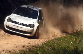 thumb Justin Dowel testing his new Volkswagon Polo
