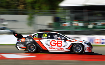 Dale Wood in action during the Dunlop Series opener in Adelaide