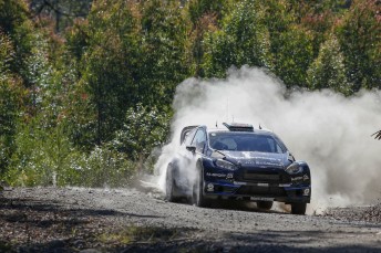 Evans did the Canberra rally last year but is making his debut in Australia's WRC event
