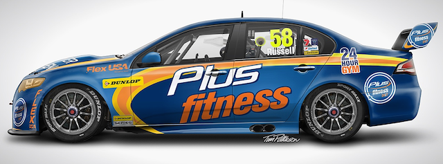 Aaren Russell's new Falcon colourscheme