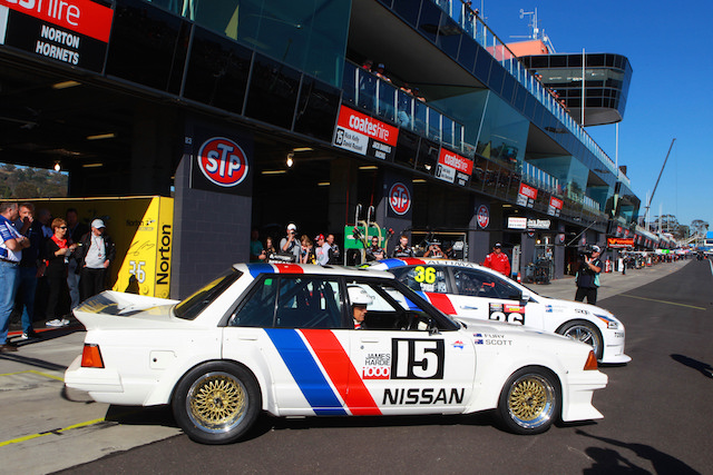 Gibson helped Nissan with a special visit to Bathurst last year co-inciding with 30 years since George Fury's pole position in the Bluebird