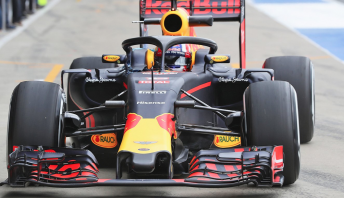 Red Bull tested the Halo at Silverstone