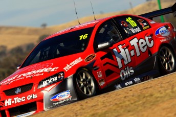 thumb Mitch Evans, David Russell and David Sera each steered the #16 Hi Tec Oils V8 Supercar at Winton yesterday