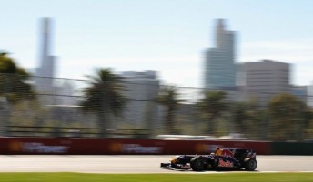 thumb Mark Webber at last year's Australian Grand Prix at Albert Park