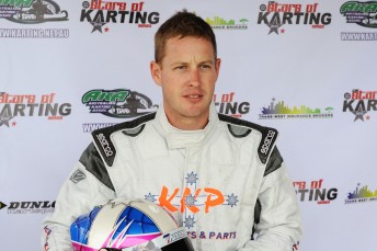thumb Bundaberg's Kel Treseder is currently second in the Pro Gearbox (KZ2) standings. Pic: photowagon.com.au