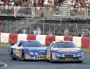 20070804pc0557 Robby Gordon spins Ambrose in Montreal in 2007