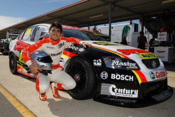 thumb Raed Raffii with Russell Ingall's Supercheap Auto Racing Holden Commodore