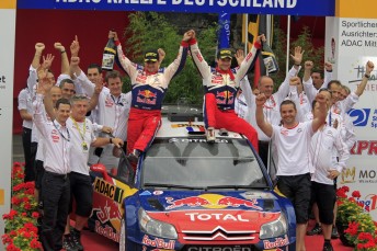 thumb Sebastien Loeb in a familiar place in Germany