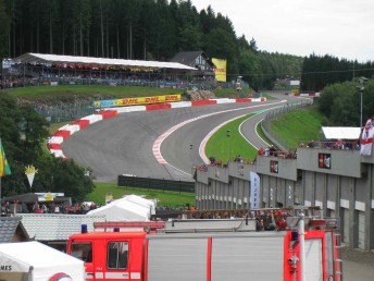 eau rouge Lowndes says the Eau Rouge is steeper than the television lets on ...