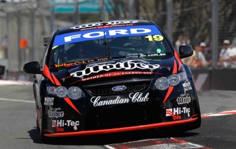 thumb Sebastien Bourdais aboard the Mother Energy Drinks Falcon on the Surfers Paradise street circuit