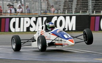 thumb Formula Fords last raced at the Clipsal 500 in 2007. Tim Blanchard flew, and won