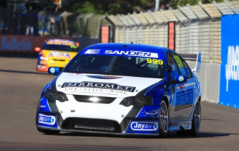 car Blanchard in his Sonic Motor Racing entry at Townsville last year – the circuit where he picked up his first race and round win