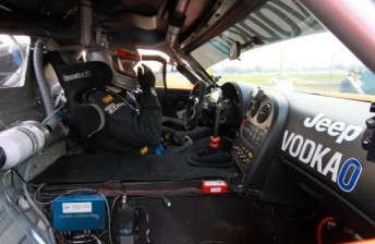 thumb Greg Crick in his Jeep-backed Viper