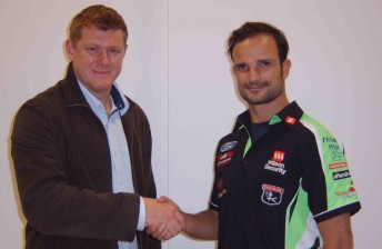 car Adam de Borre with Tonio Liuzzi