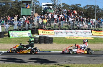 thumb Eastern Creek has been confirmed as the venue for the final round of the 2011 CIK Stars of Karting Series. Pic: AF Images/Budd