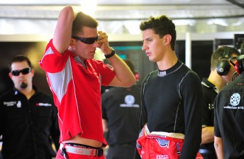 thumb Garth Tander and Nick Percat