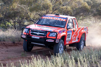 thumb Craig Lowndes in his Holden Colarado