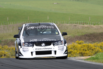 car The new front wing of the Holden Commodore prototype V8SuperTourer
