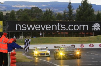 th Audi took a one-two finish in the 2011 12 Hour