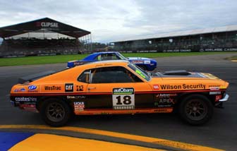 car Bowe at the Clipsal 500 earlier this year