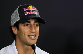 thumb Daniel Ricciardo at Interlagos