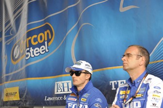 thumb Mark Winterbottom with FPR team principal Tim Edwards