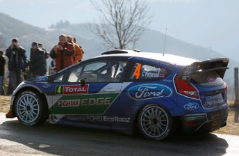 thumb Currently sitting third in the Monte Carlo Rally, Ford's Petter Solberg is set to move up the Castrol EDGE Rankings