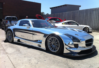 thumb The new SLS that Peter Hackett will drive in teh 2012 Australian GT Championship