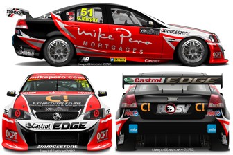 thumb Side, front and rear impressions of Murphy's V8 SuperTourers Commodore