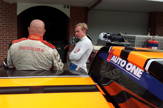 burdon test Josh Burdon at Eastern Creek during his maiden V8 Utes test