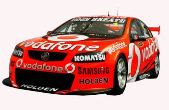 thumb The front of the TeamVodafone Commodores