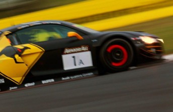 thumb The pole-sitting #1 Phoenix Racing Audi leads the way