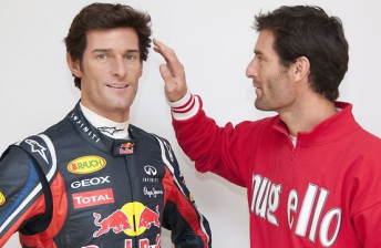 thumb Mark Webber and his Madame Tussauds double