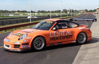 thumb The L'Oreal Porsche in pitlane at Sandown