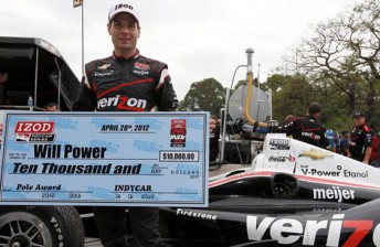 thumb Will Power has collected another IndyCar career pole position