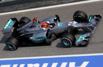 thumb Michael Schumacher's W03