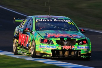 car Greg Murphy in his #51 Pepsi Max Crew Commodore VE