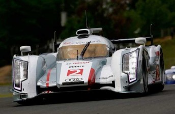 thumb The #2 Audi proved fastest at the test day
