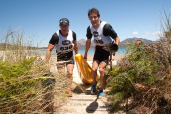 thumb Mark Webber and Guy Andrews during last year's Mark Webber Tasmania Challenge