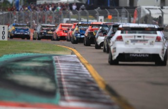 thumb The V8 Supercars in action last weekend