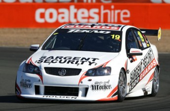 car Jonathon Webb's #19 Tekno Autosports Commodore VE