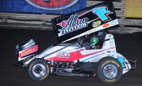 thumb Kyle Larson won opening night at the Knoxville Nationals