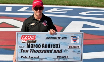 thumb Marco Andretti will start from pole