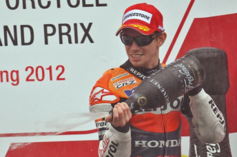 thumb Two-time world champion Casey Stoner