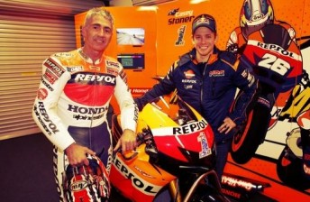 thumb Doohan traded notes with Casey Stoner after the ride