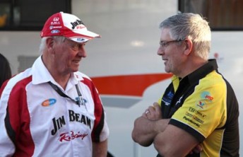 thumb Bathurst legend Dick Johnson with Maurice Pickering