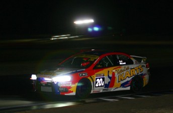 thumb Garry Holt's Mitsubishi took out both races at August's Ipswich 'Fight in the Night'