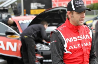 thumb Todd Kelly completed the Altima's first three laps